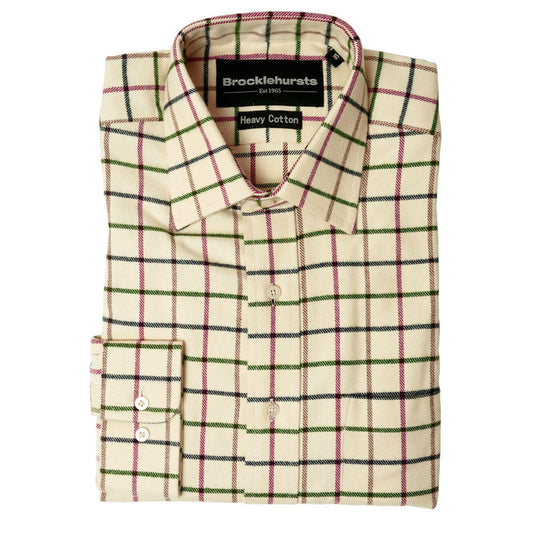 Sandhurst Heavy Twill Check Shirt