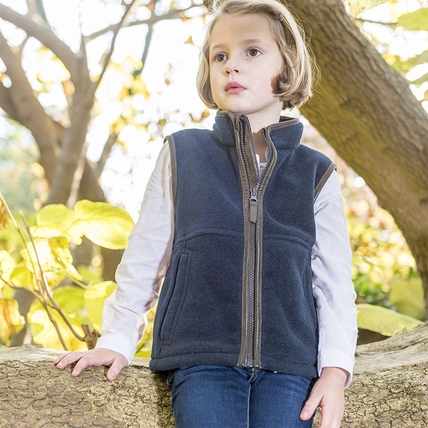 Childrens Wizz Fleece Gilet