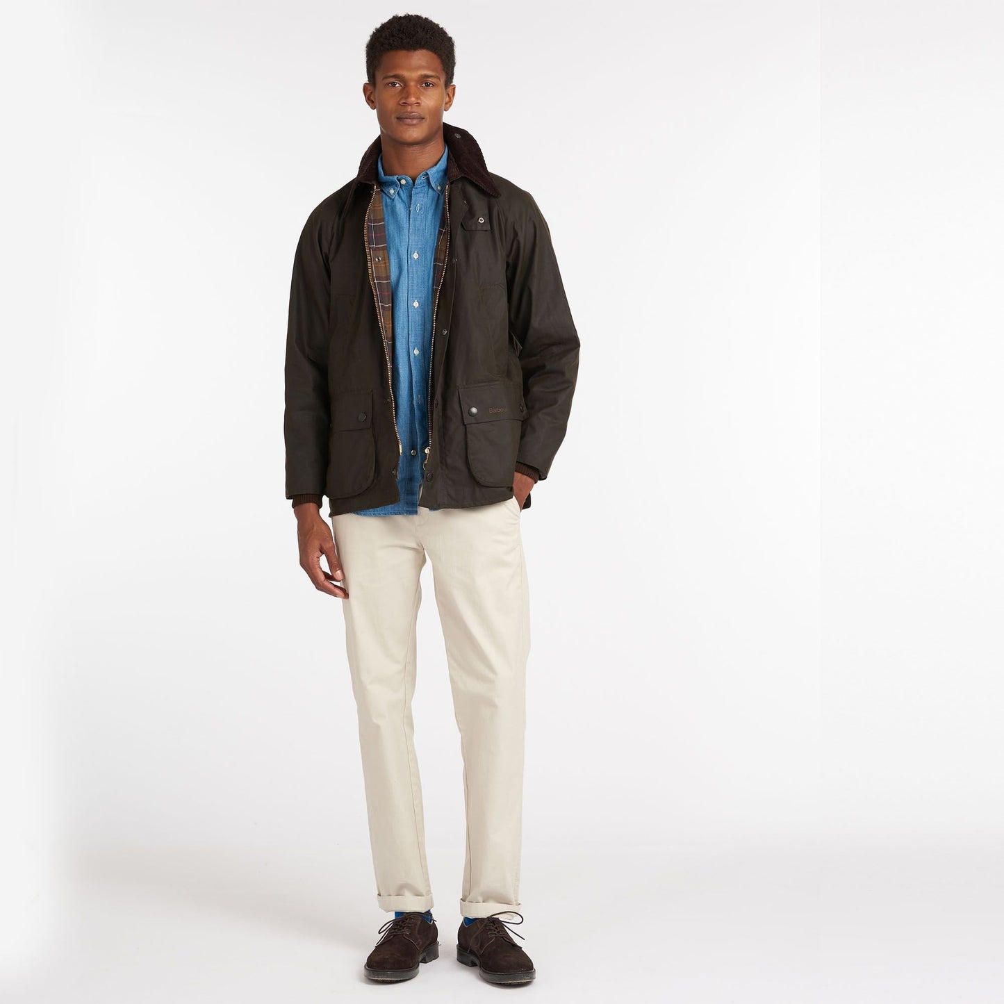 Barbour Classic Bedale Wax Jacket Olive 48