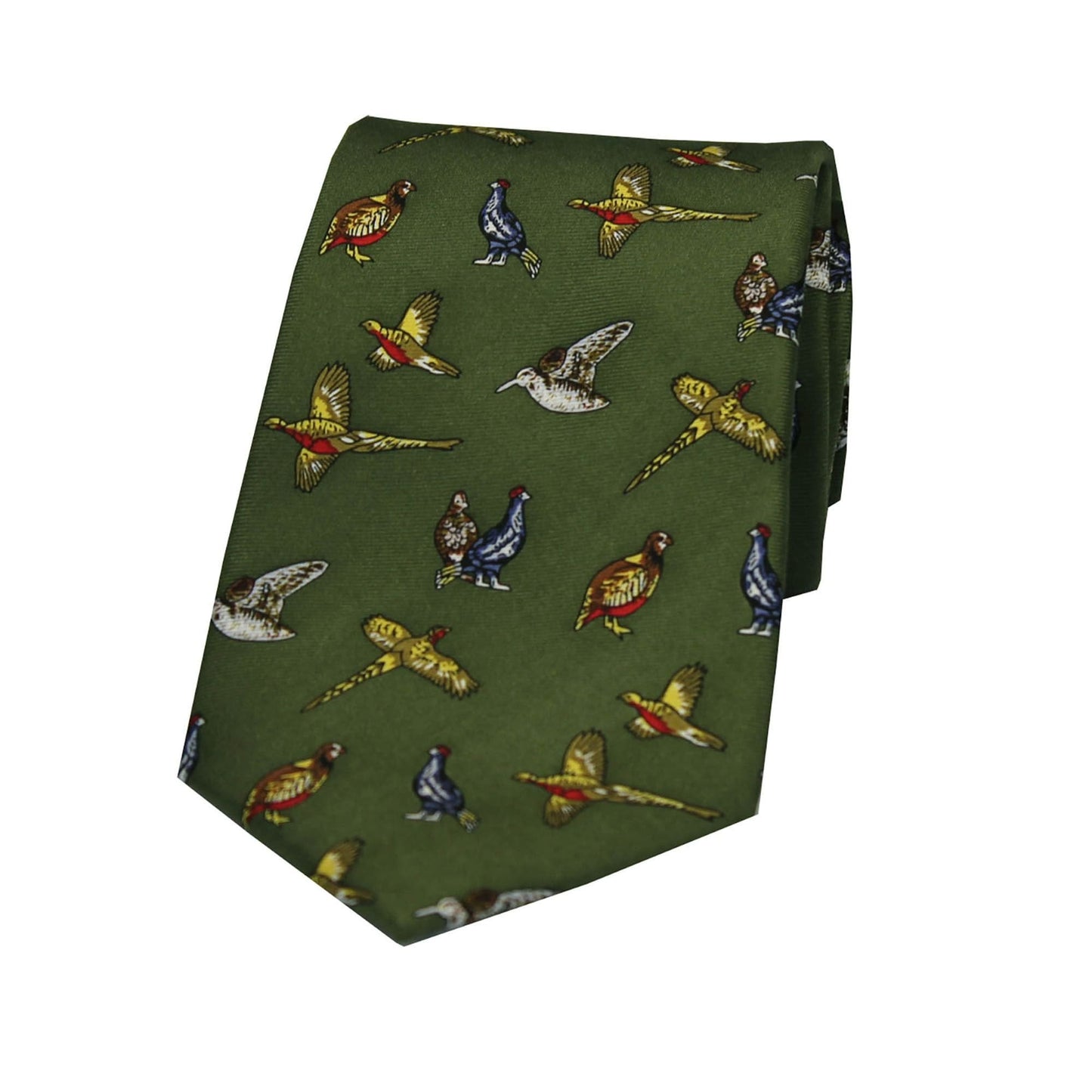 Country Birds Country Silk Tie