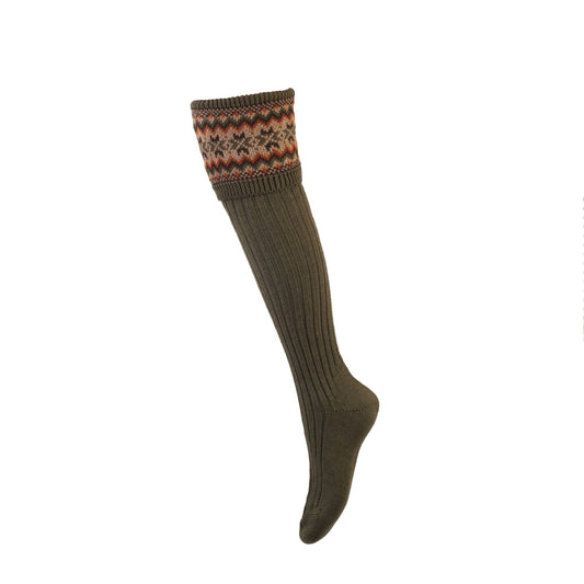 Lady Fairisle Stocking