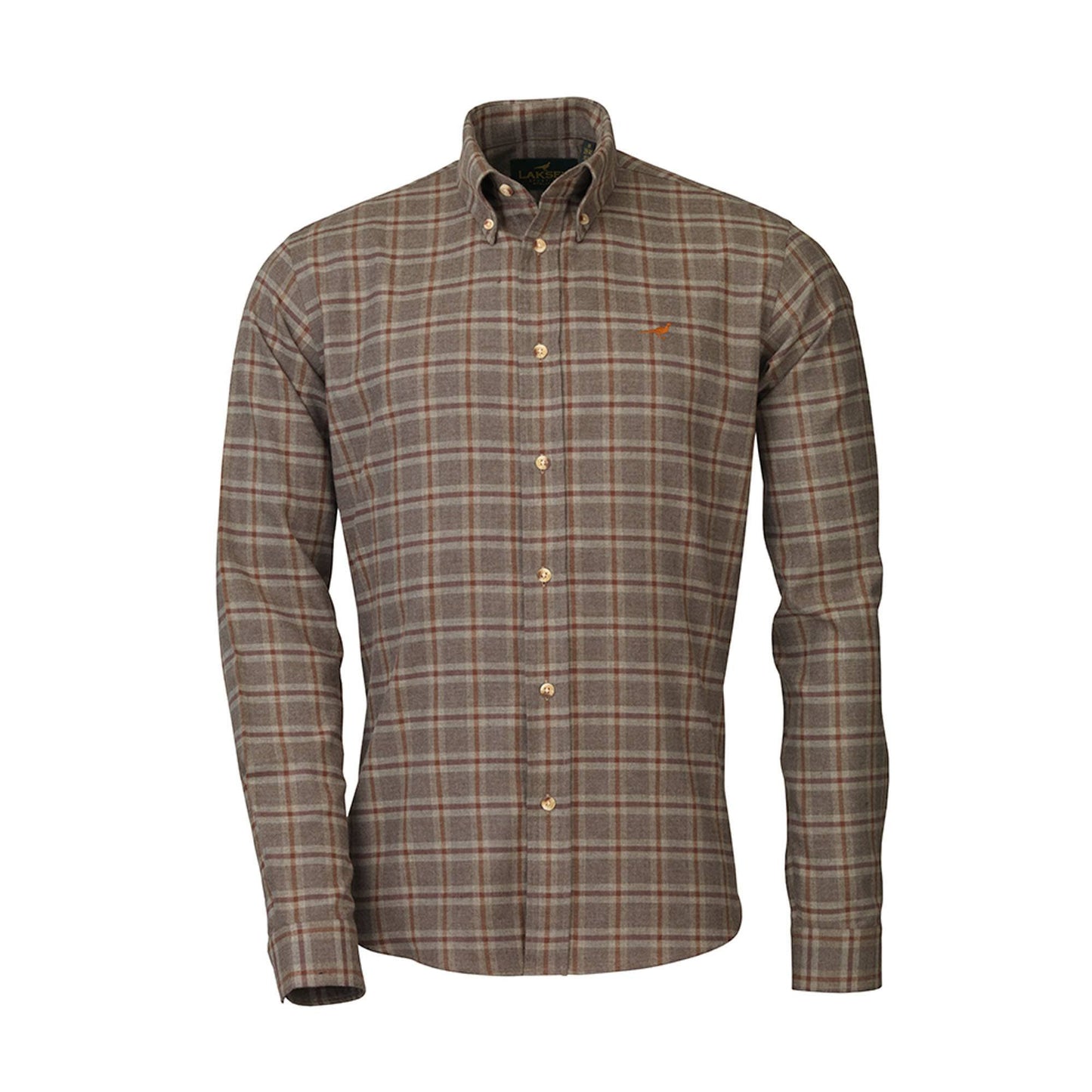 Essex Check Cotton/Wool Mix Shirt
