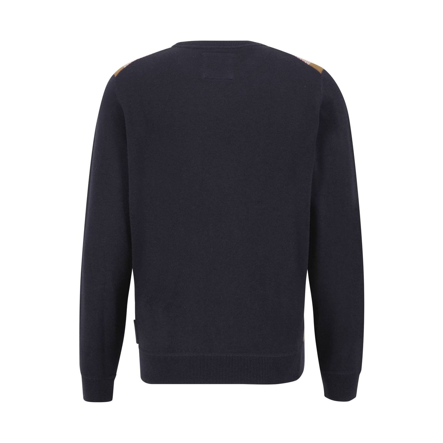 Check Crew Neck