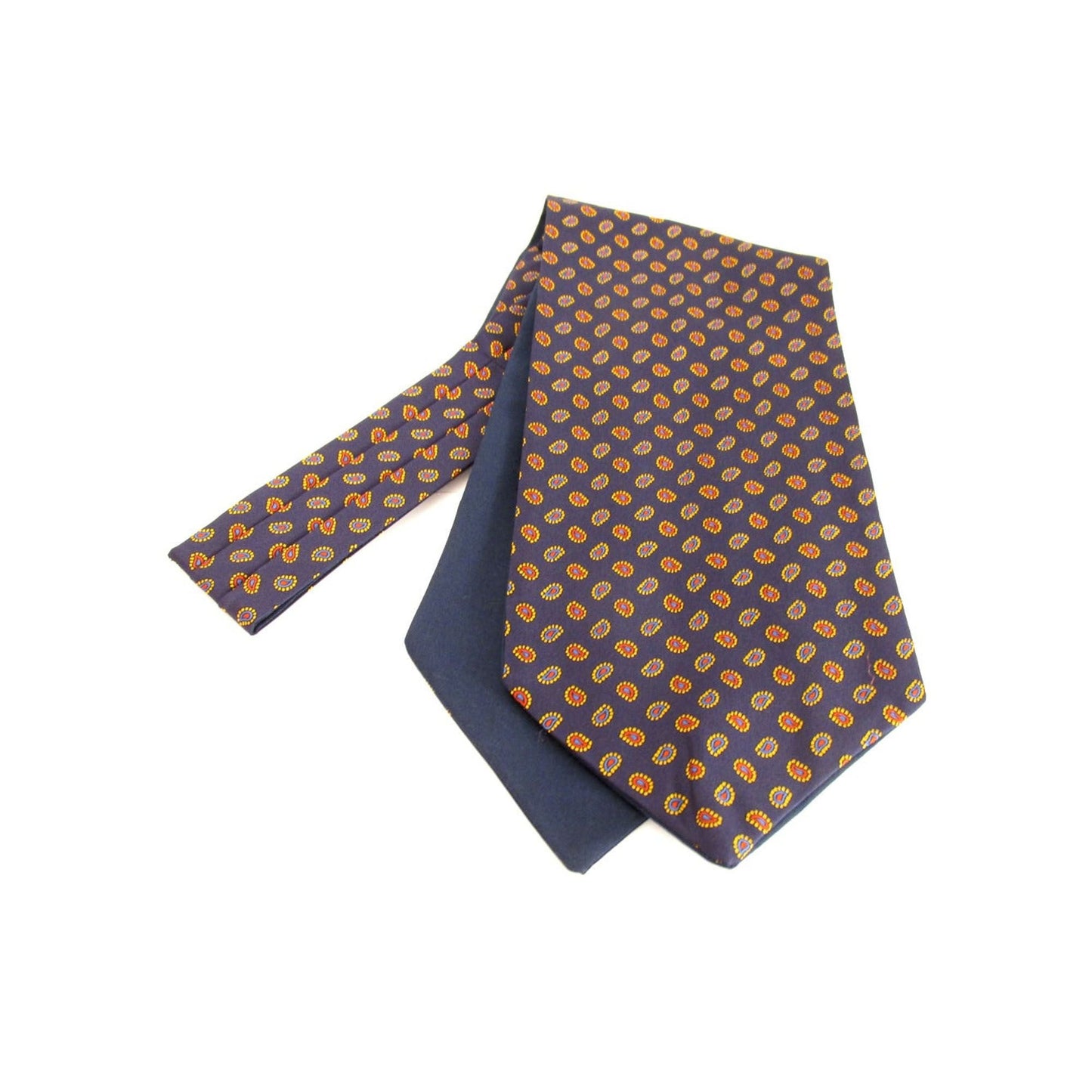 Neat Teardrop Paisley Fancy Silk Cravat