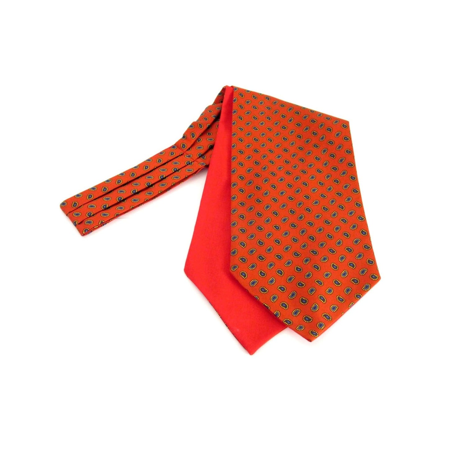 Neat Teardrop Paisley Fancy Silk Cravat