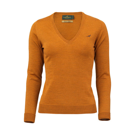 Camilla V-neck Merino Wool