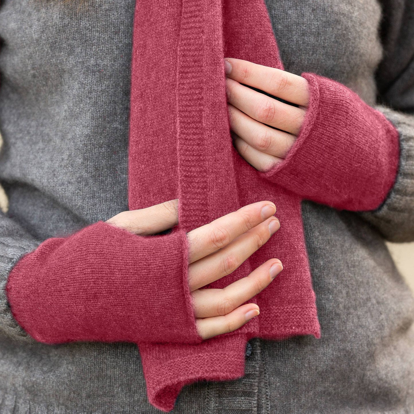 Possum Merino Handwarmers
