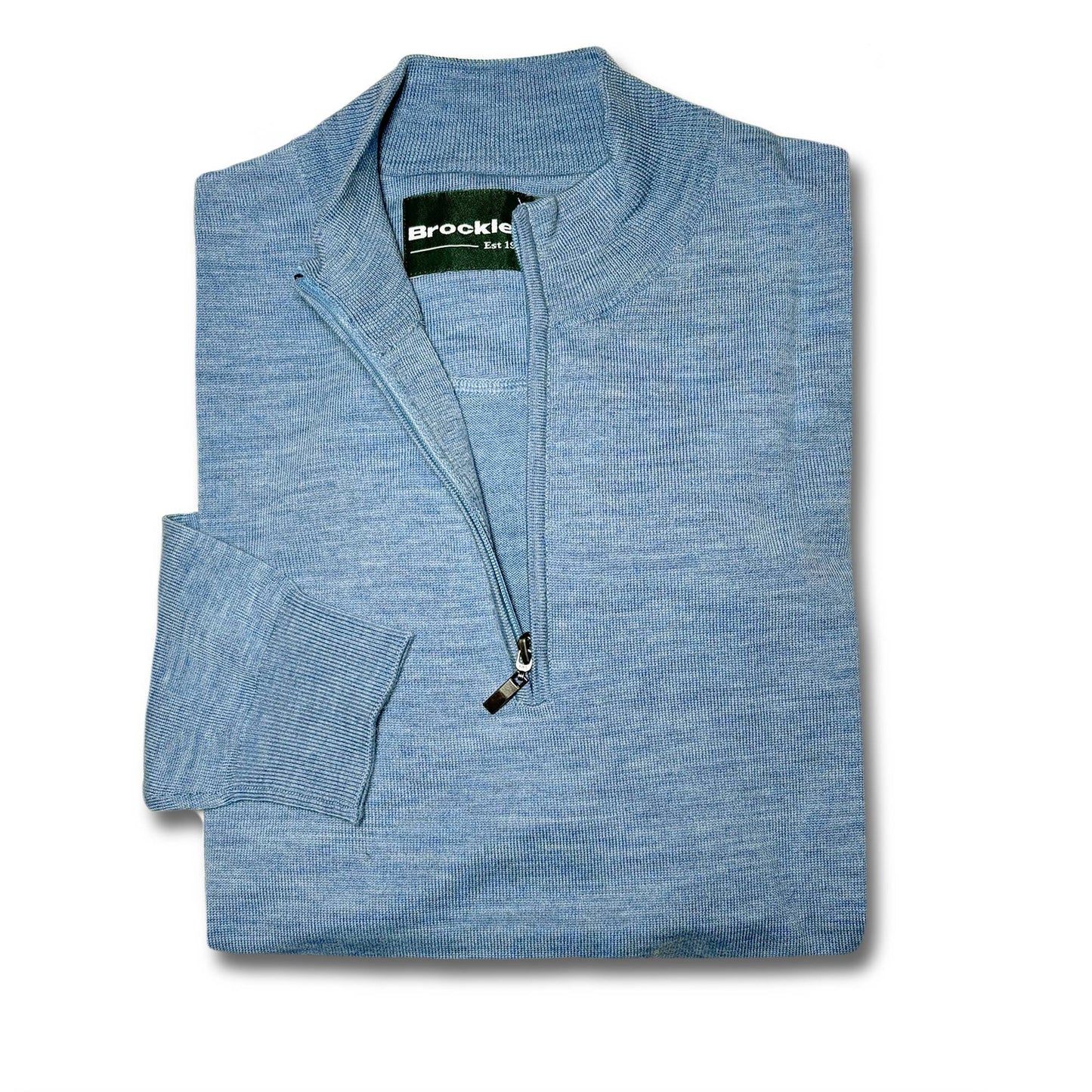 Quarter Zip Merino Knit