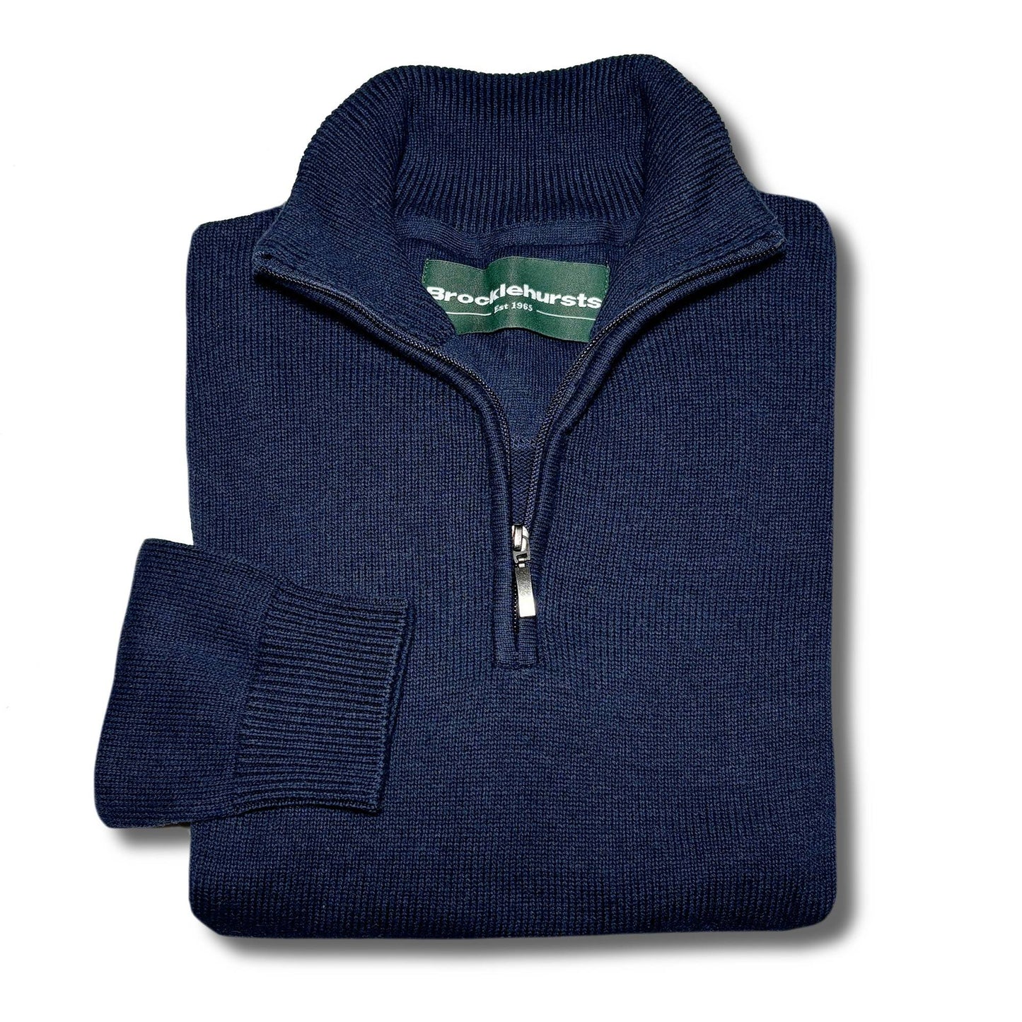 Quarter Zip Cotton Knit