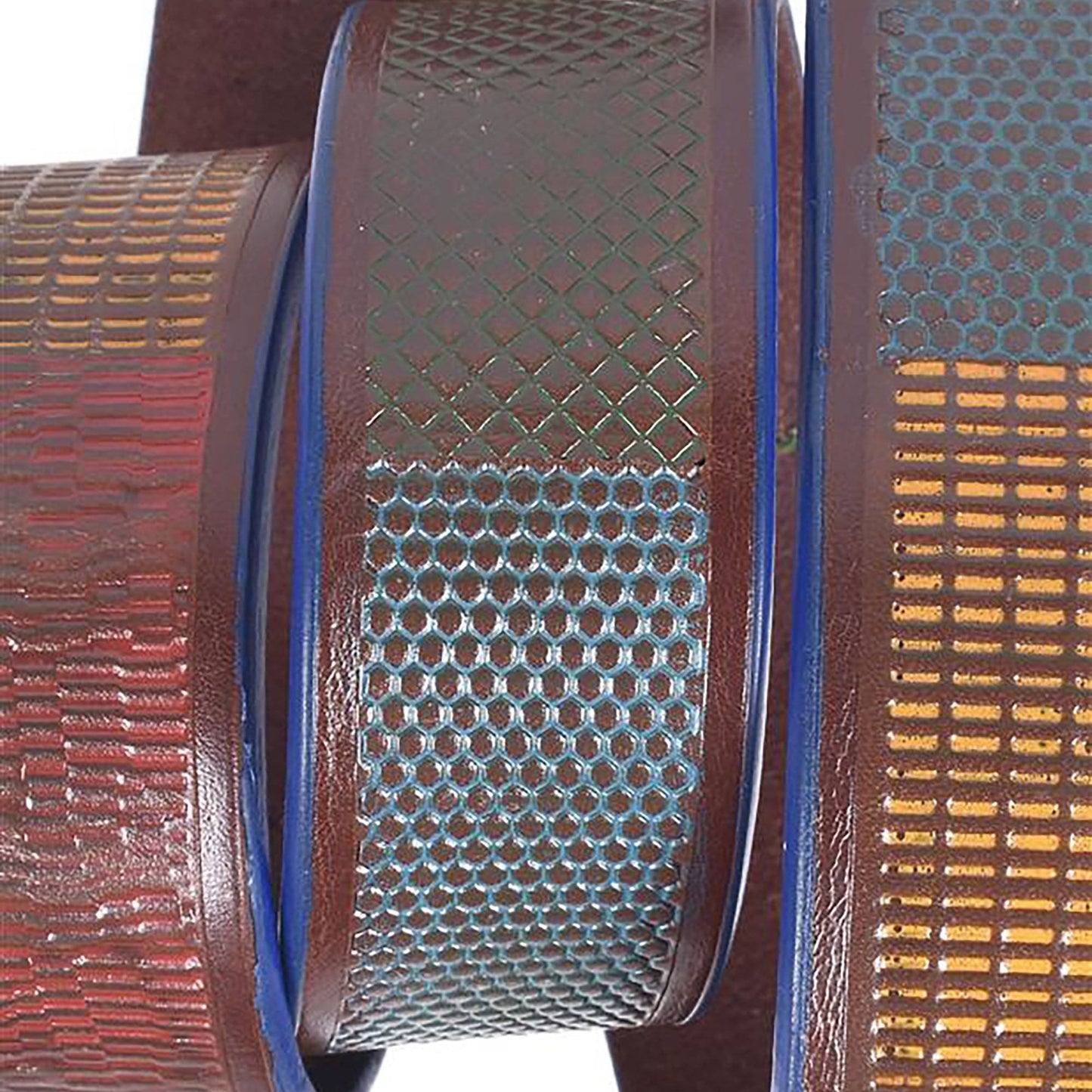 Embossed Leather Belt