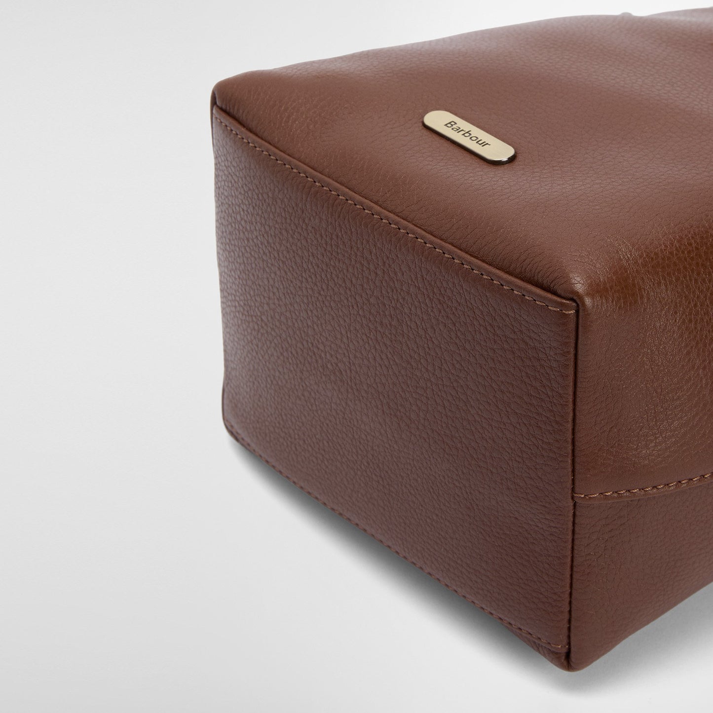 Cedar Leather Bucket Bag