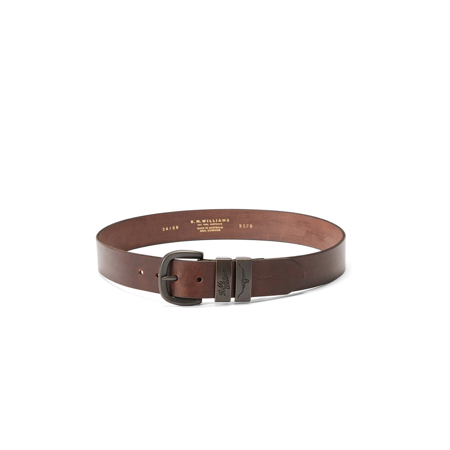 Drover Belt Rustic Buckle