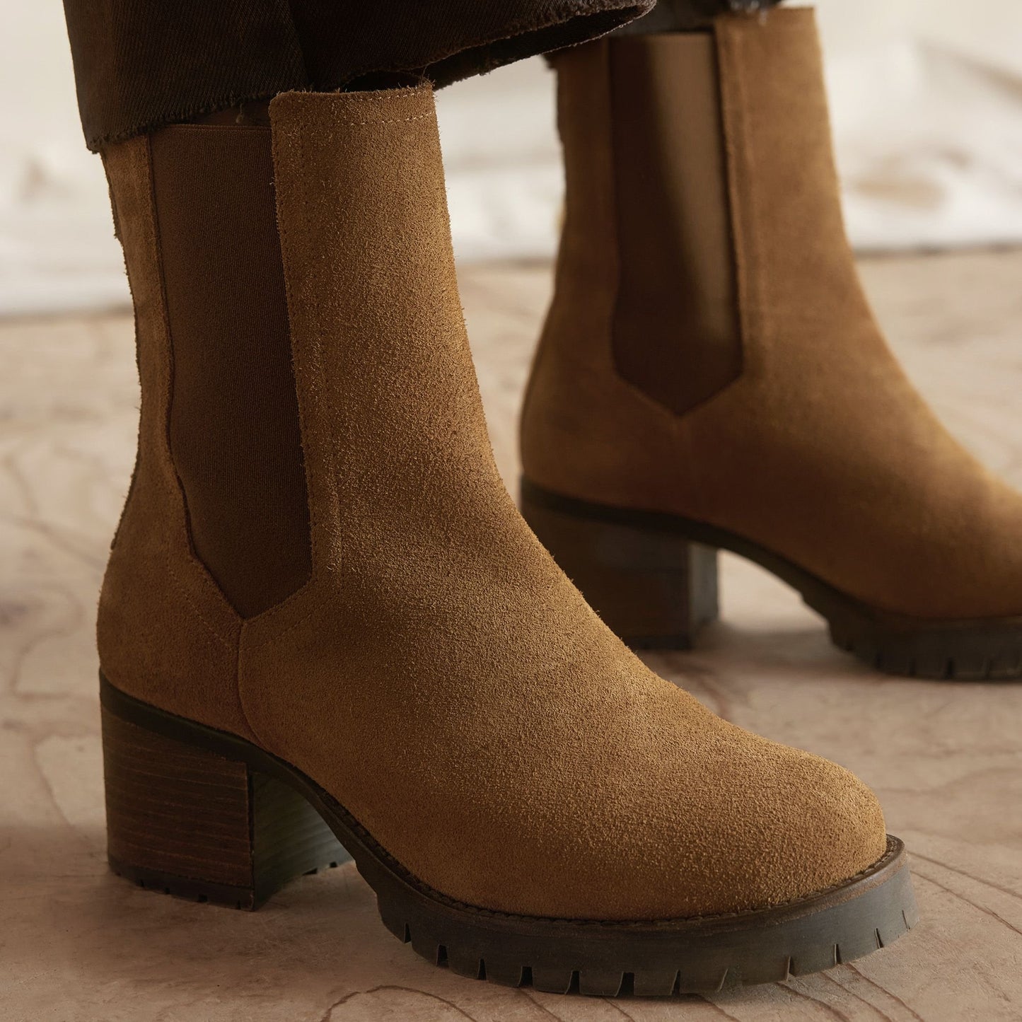 Heeled Boudica Ankle Boot