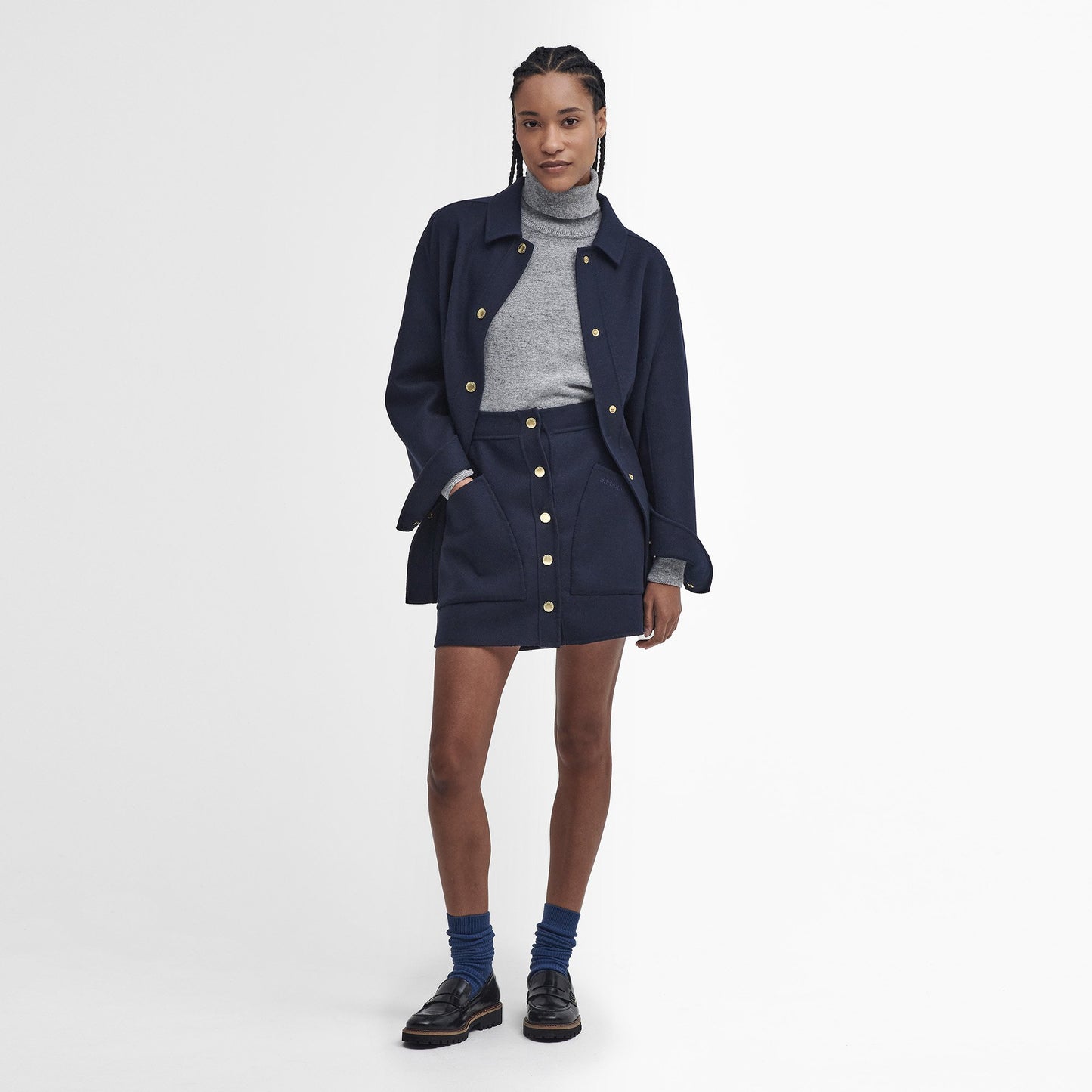 Pendle Roll Neck Knit