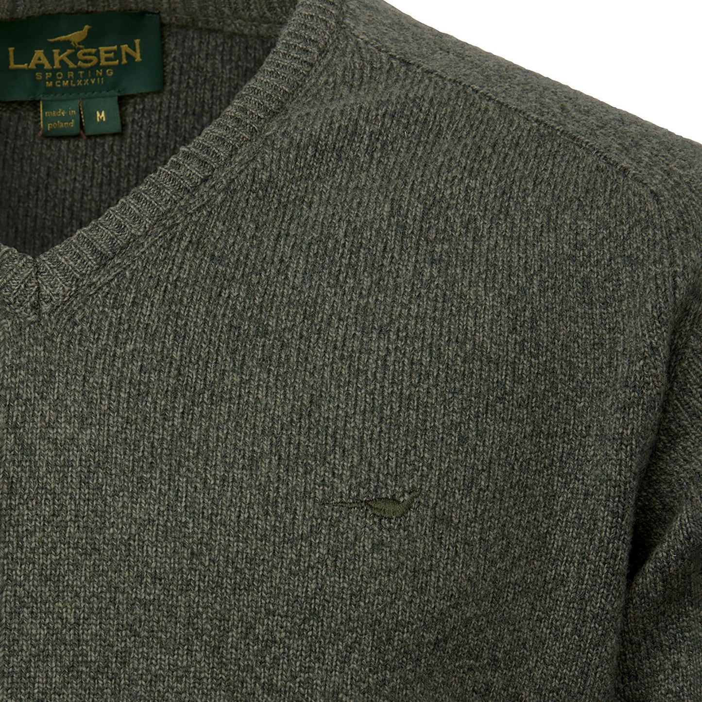 Trent V- Neck Lambswool Knit