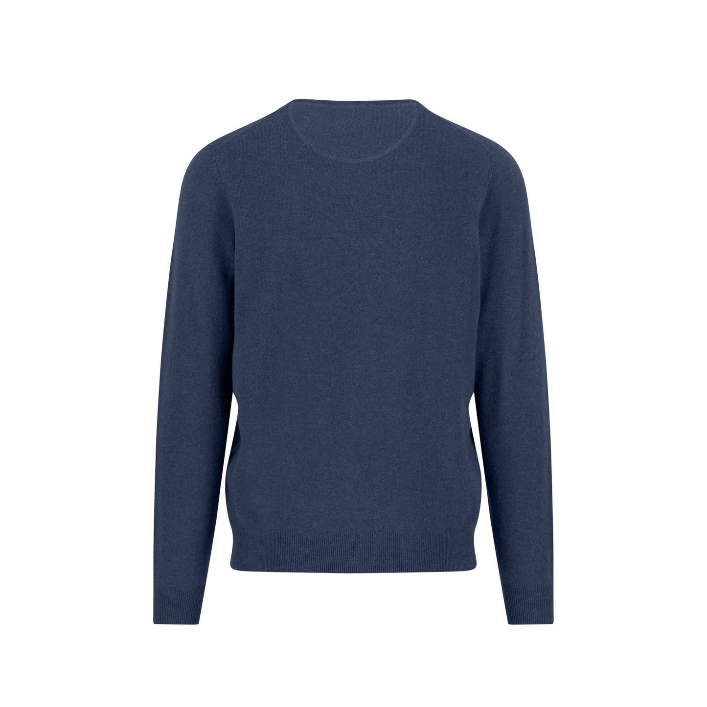 Merino Cashmere Vee Neck Knit