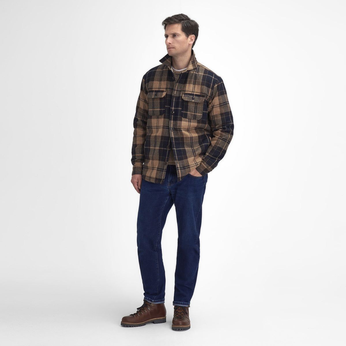 Willberry Regular Brushed Check Overshirt