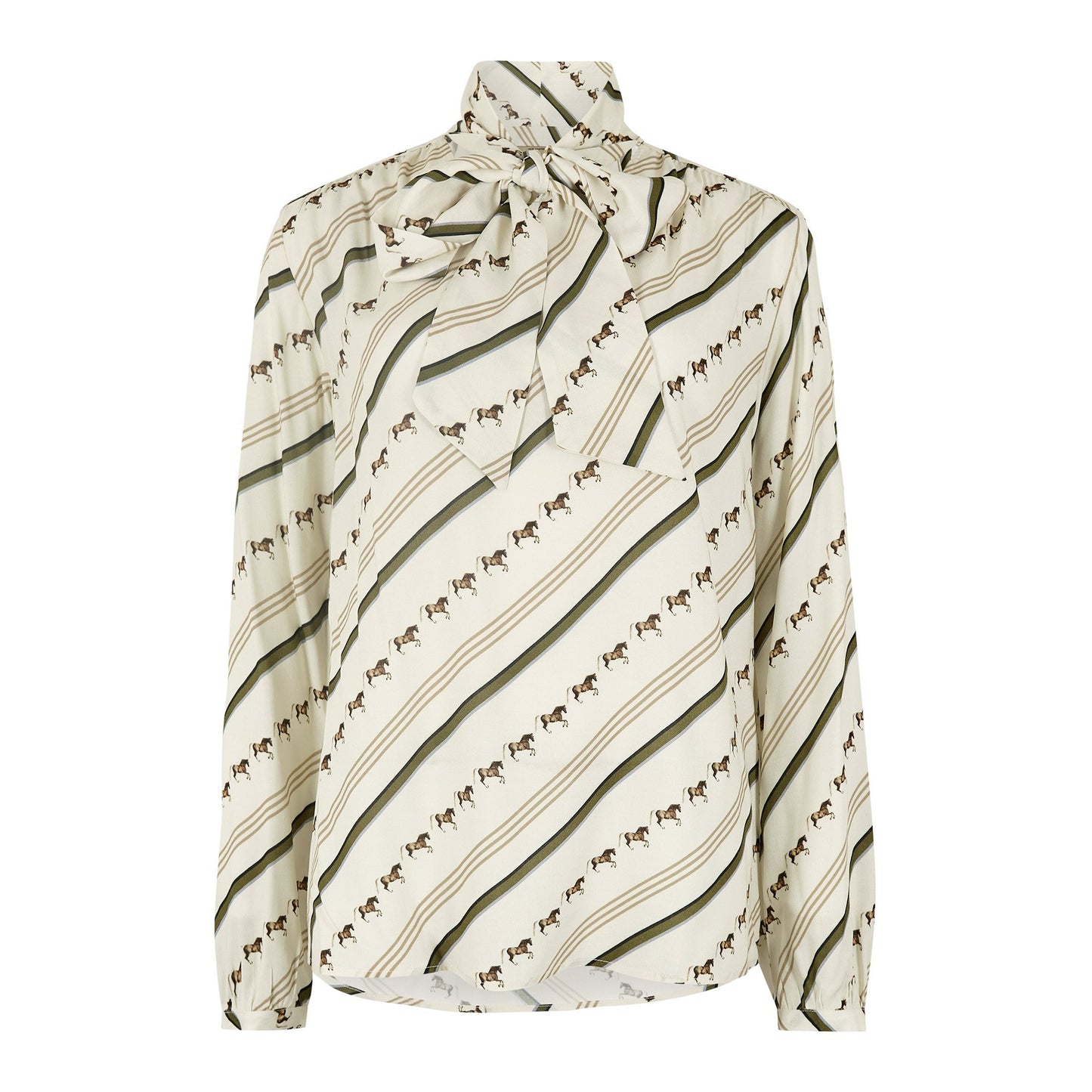 Sweetalison Tie Neck Blouse