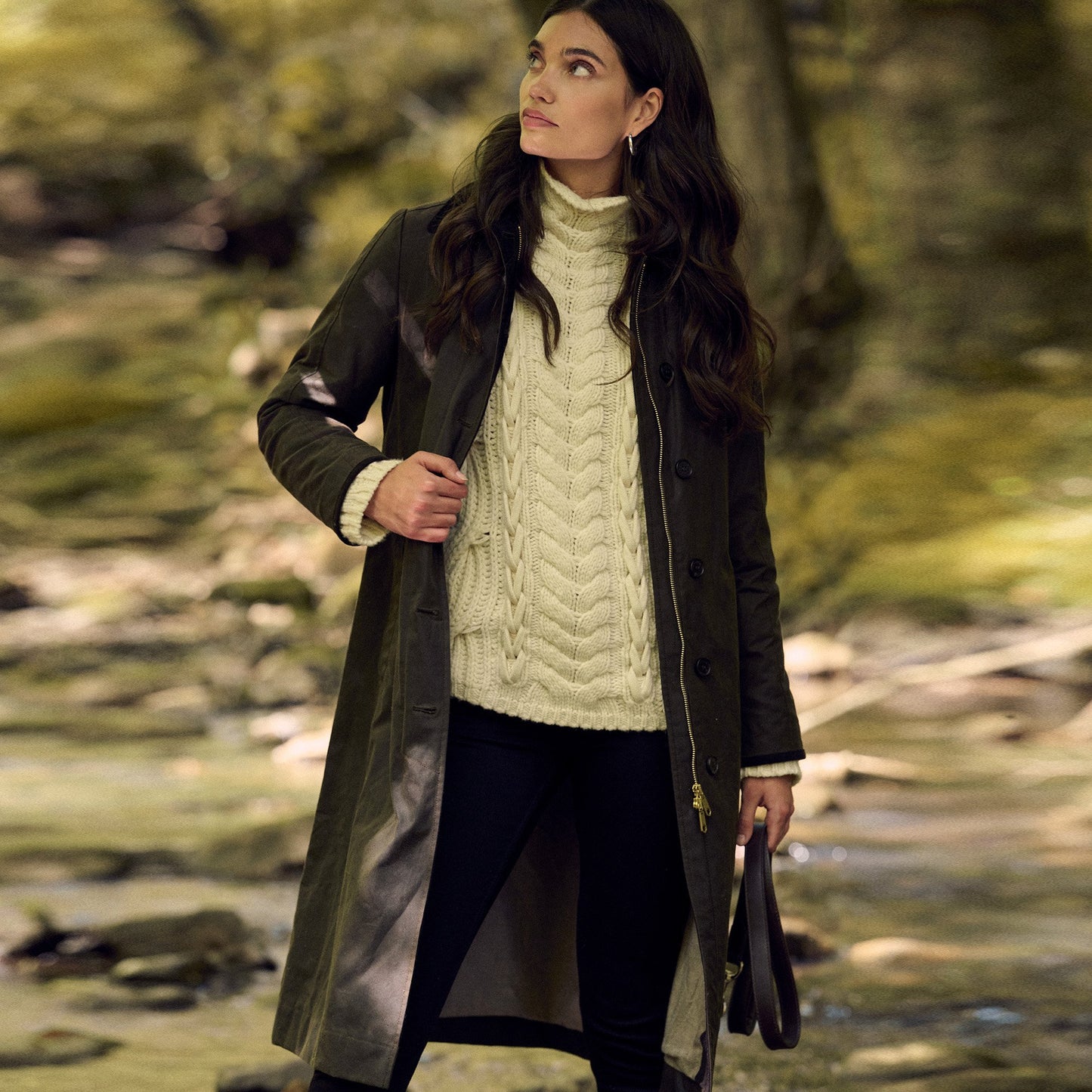 Edith Longline Wax Jacket