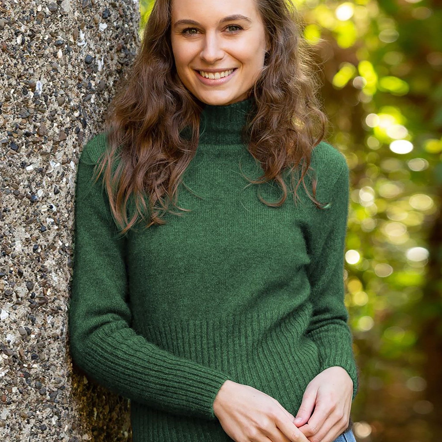 Possum Merino Rib Turtle Neck