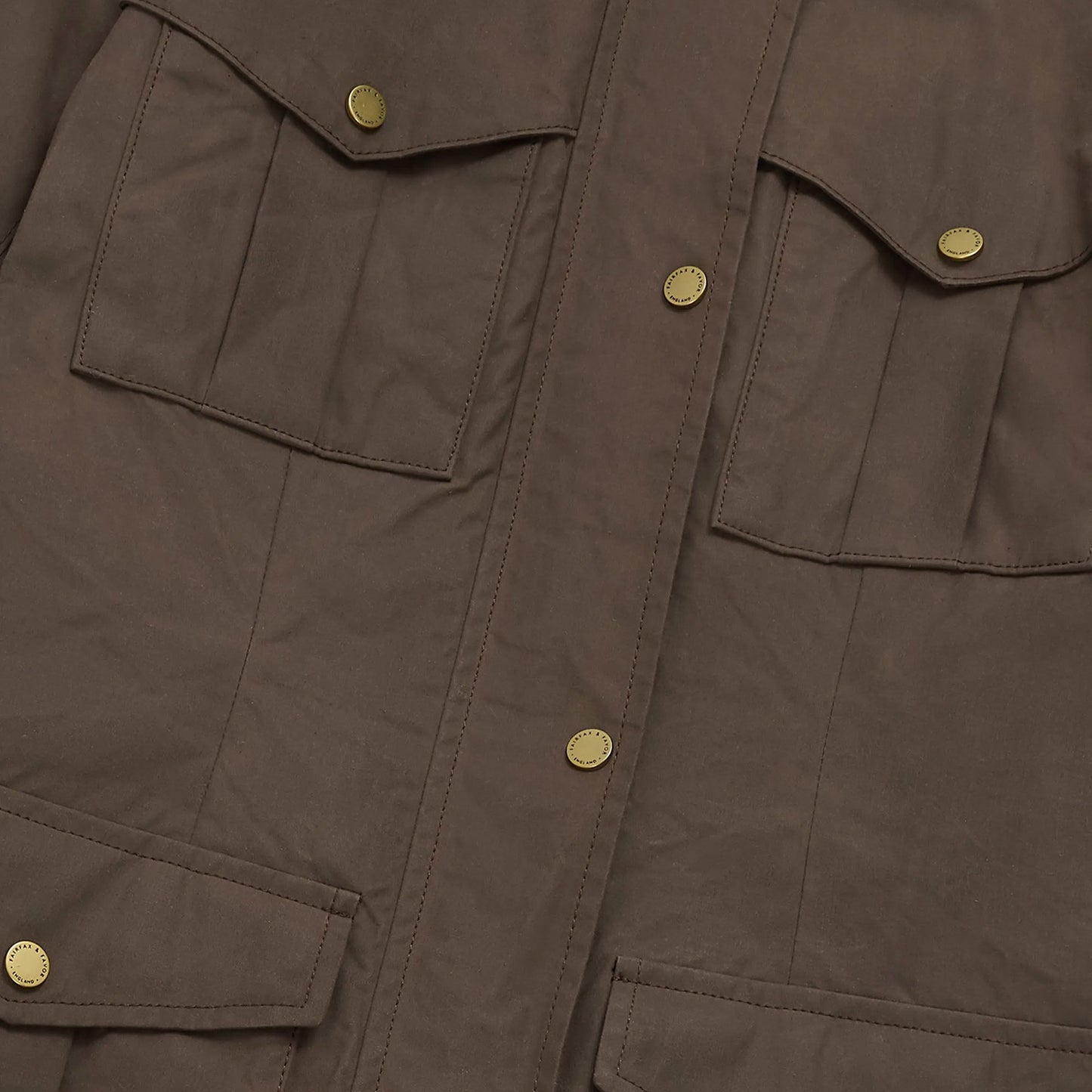 Violet Wax Coat