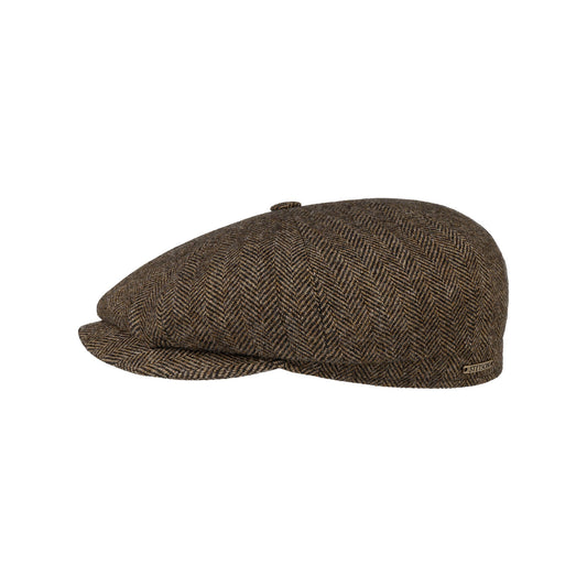Hatteras Woolrich Herringbone Baker Boy Cap
