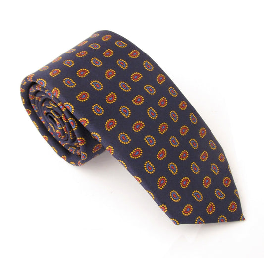 English Silk Paisley Tie