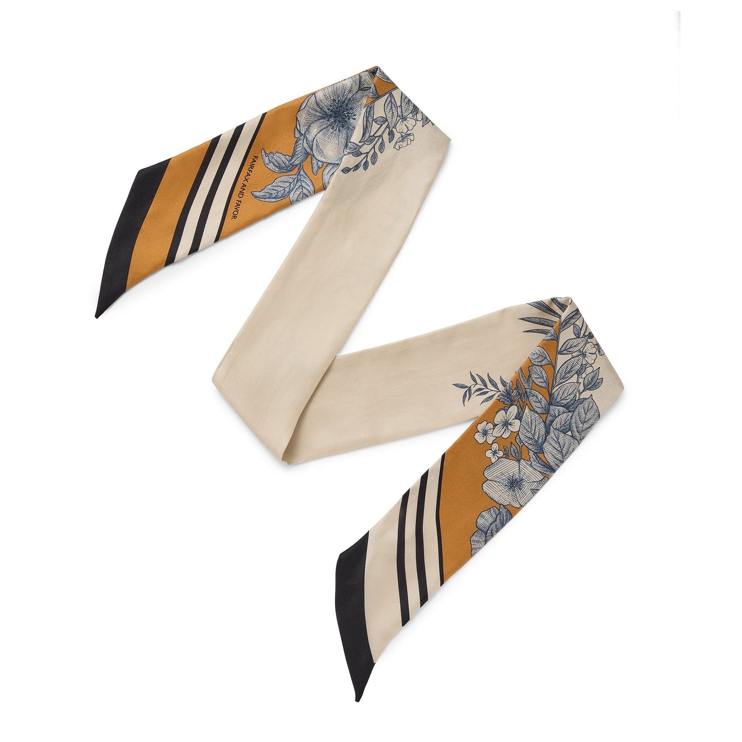 Mannington Twill Silk Scarf