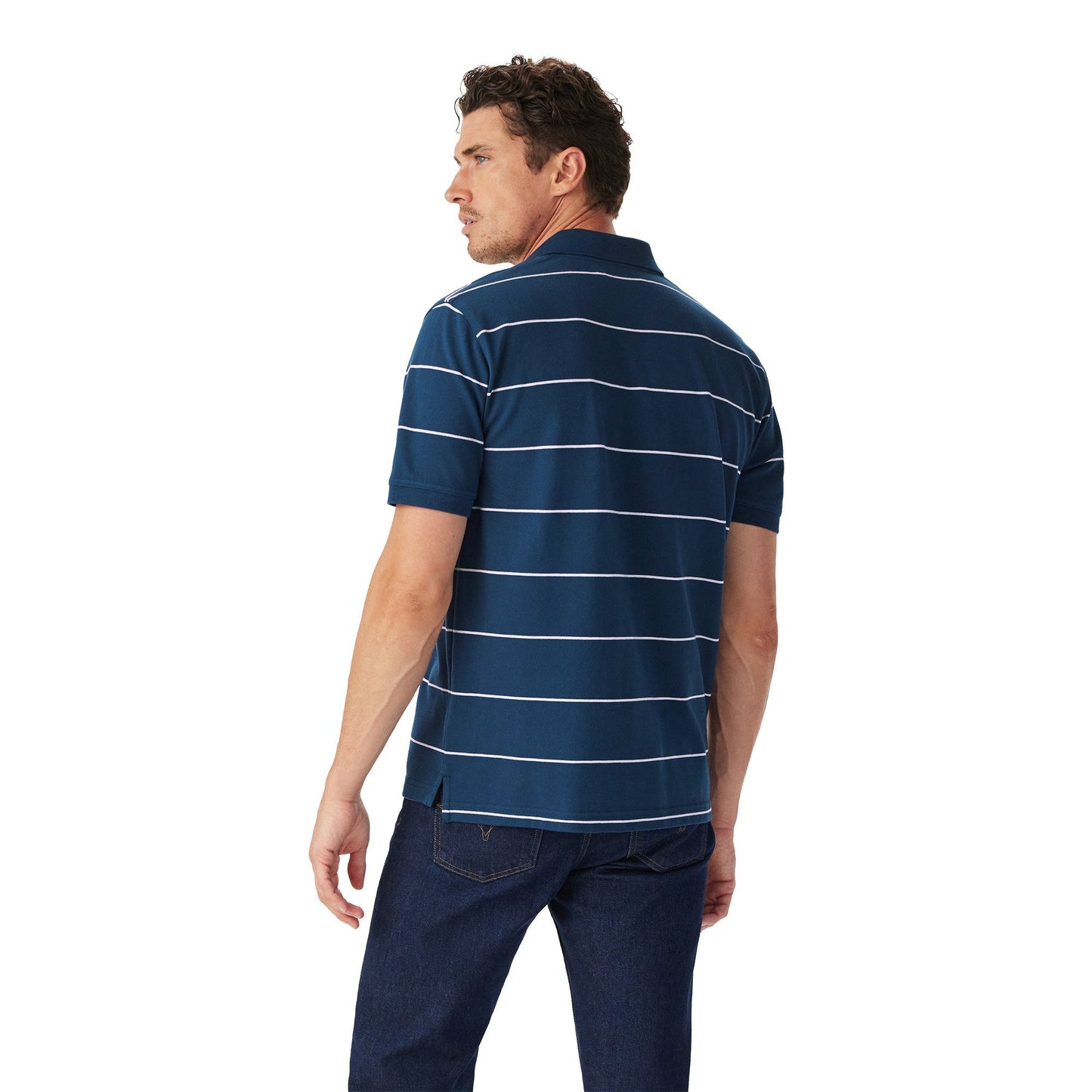 Albany Stripe Polo