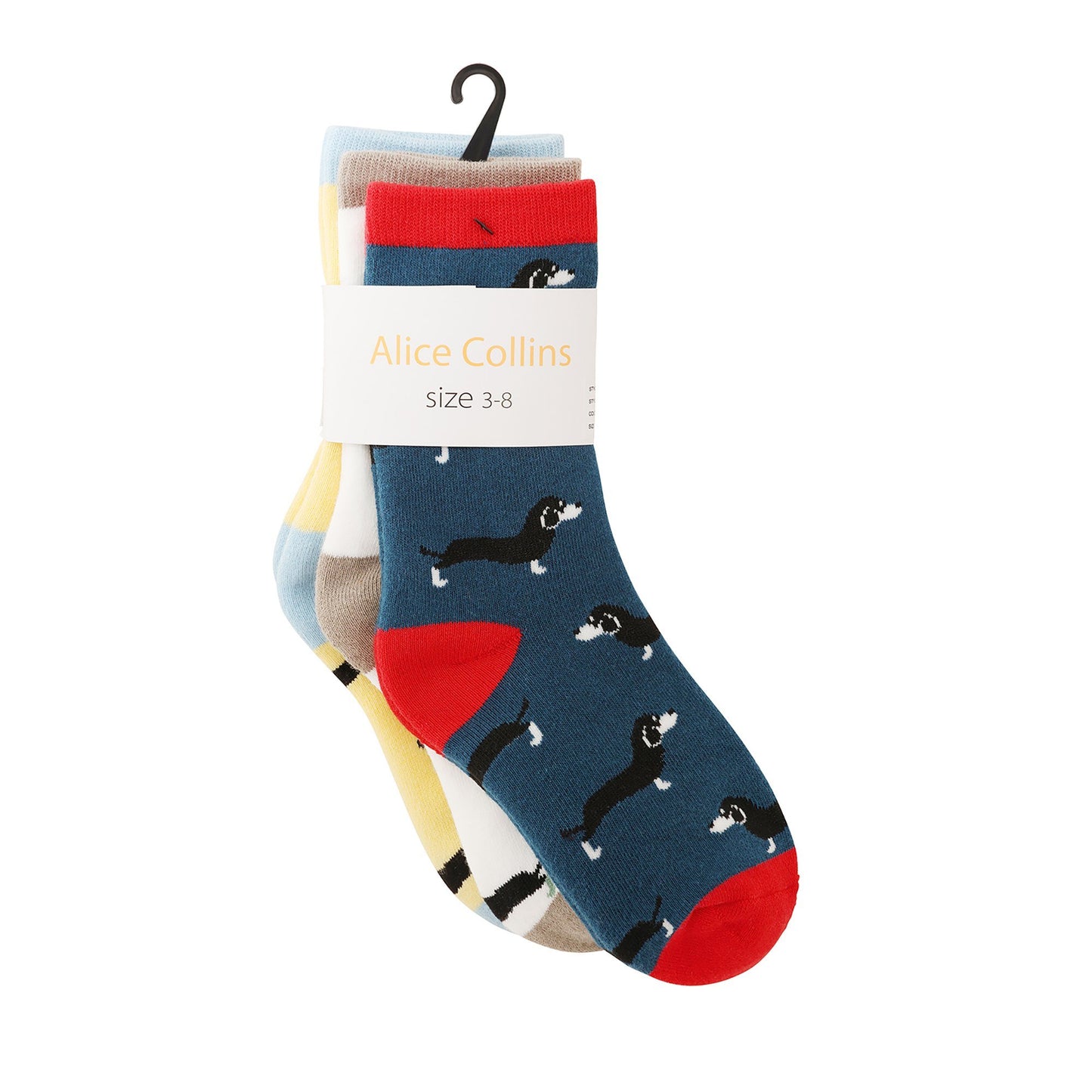 Sausage Dog Socks (3pk)