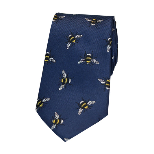 Bumble Bee Luxury Silk Tie