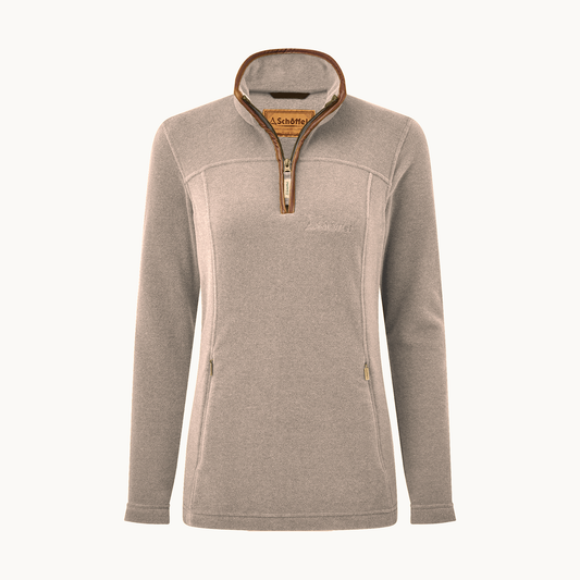 Schöffel Women's Tilton Fleece in Mushroom
