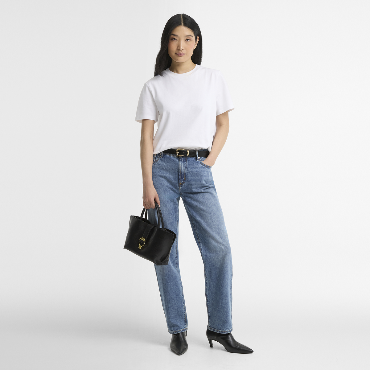 Alder Mini Leather Tote Bag