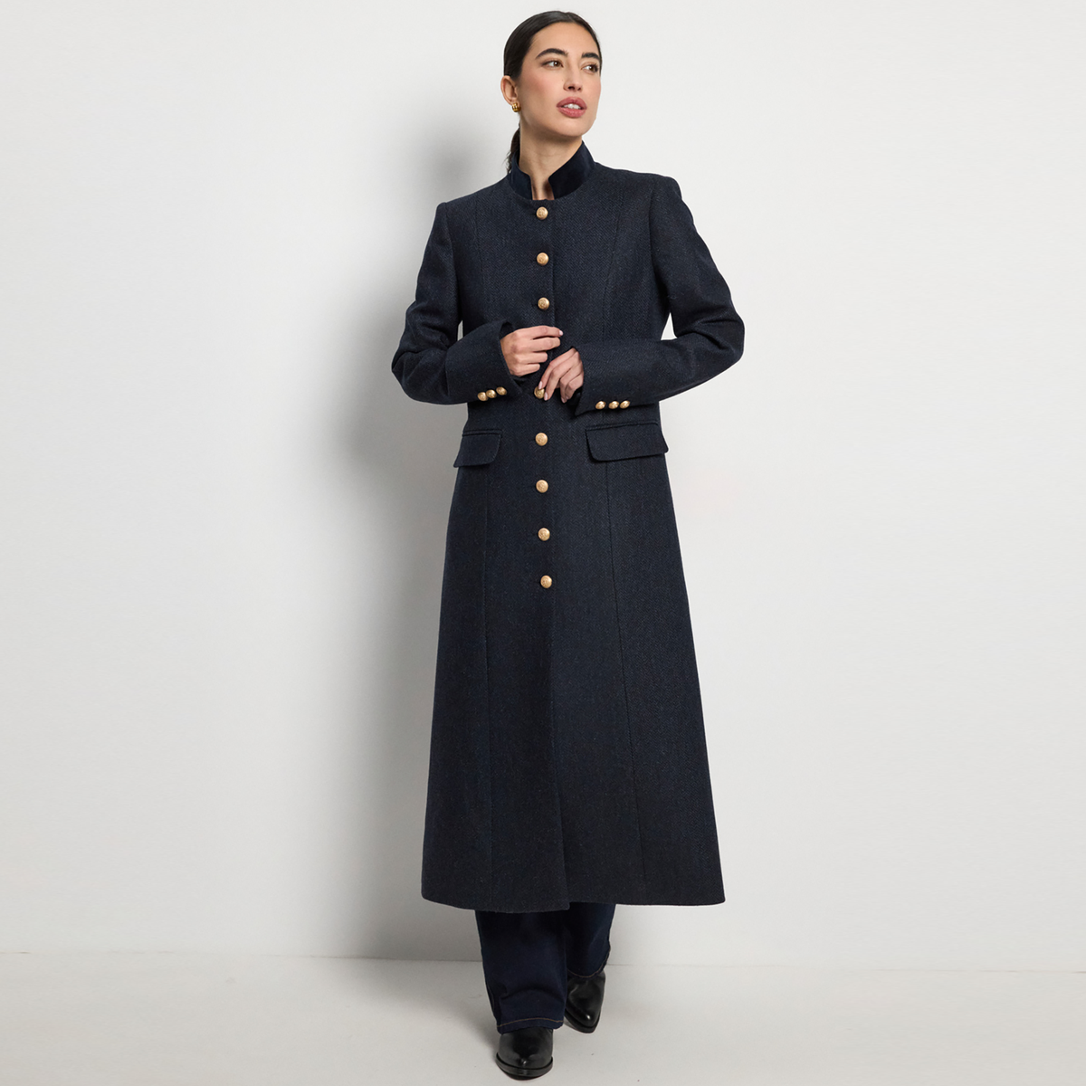 Valent Herringbone Jacket