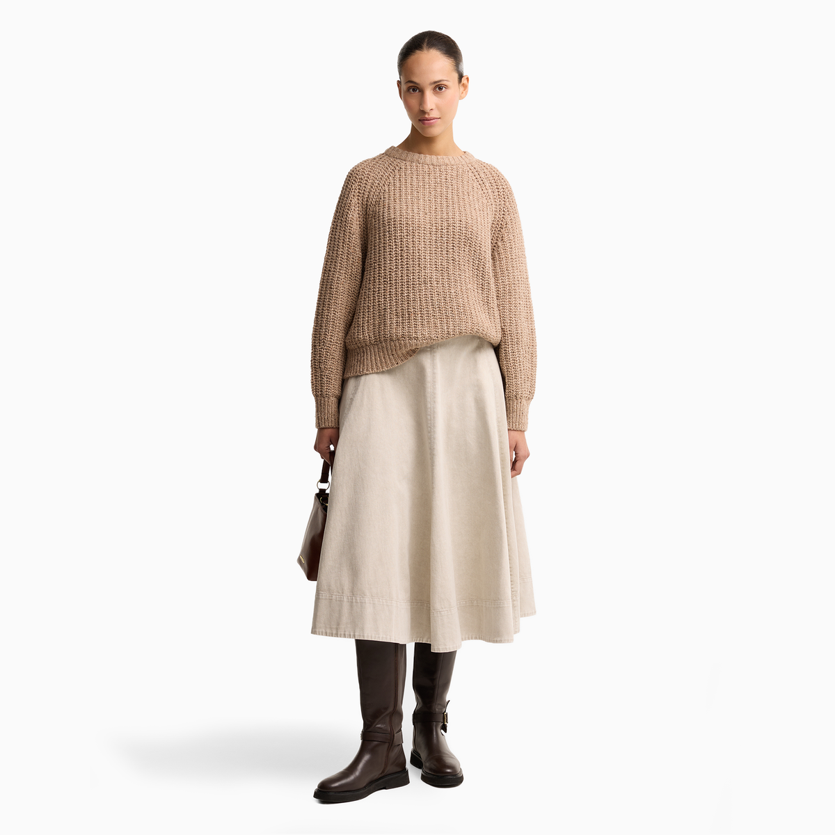 Alderney Fleck Knitted Jumper