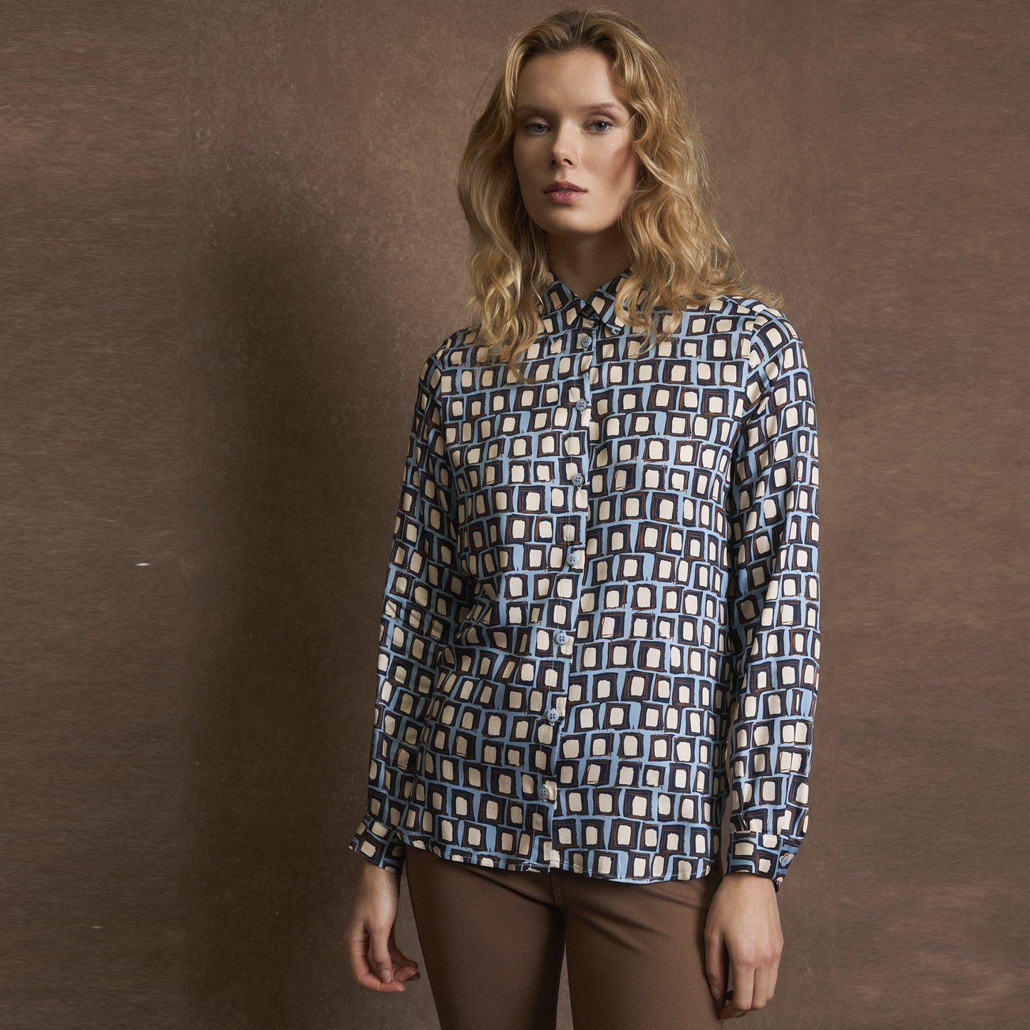 Napoles Frame Print Shirt