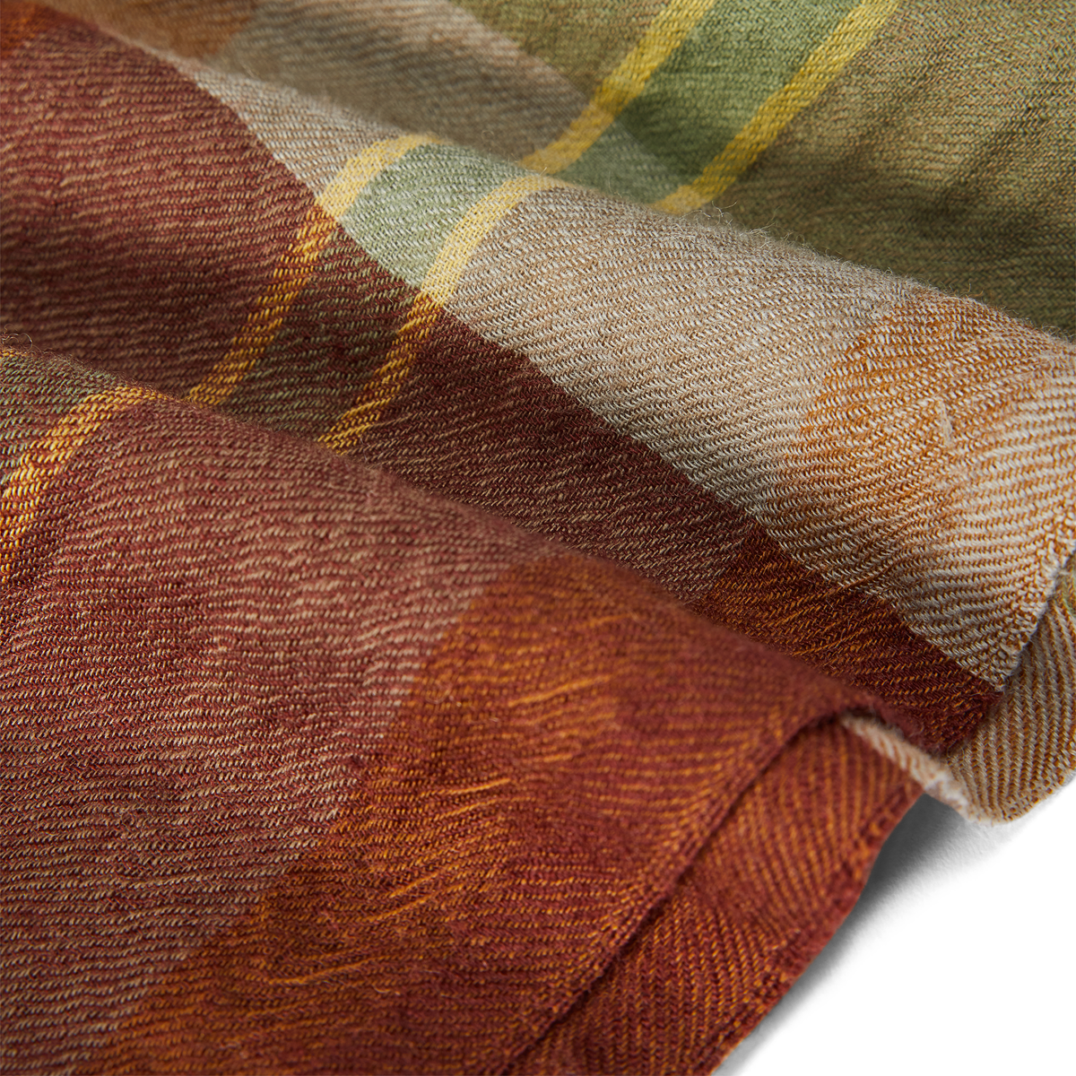 Mulligan Wool Check Scarf