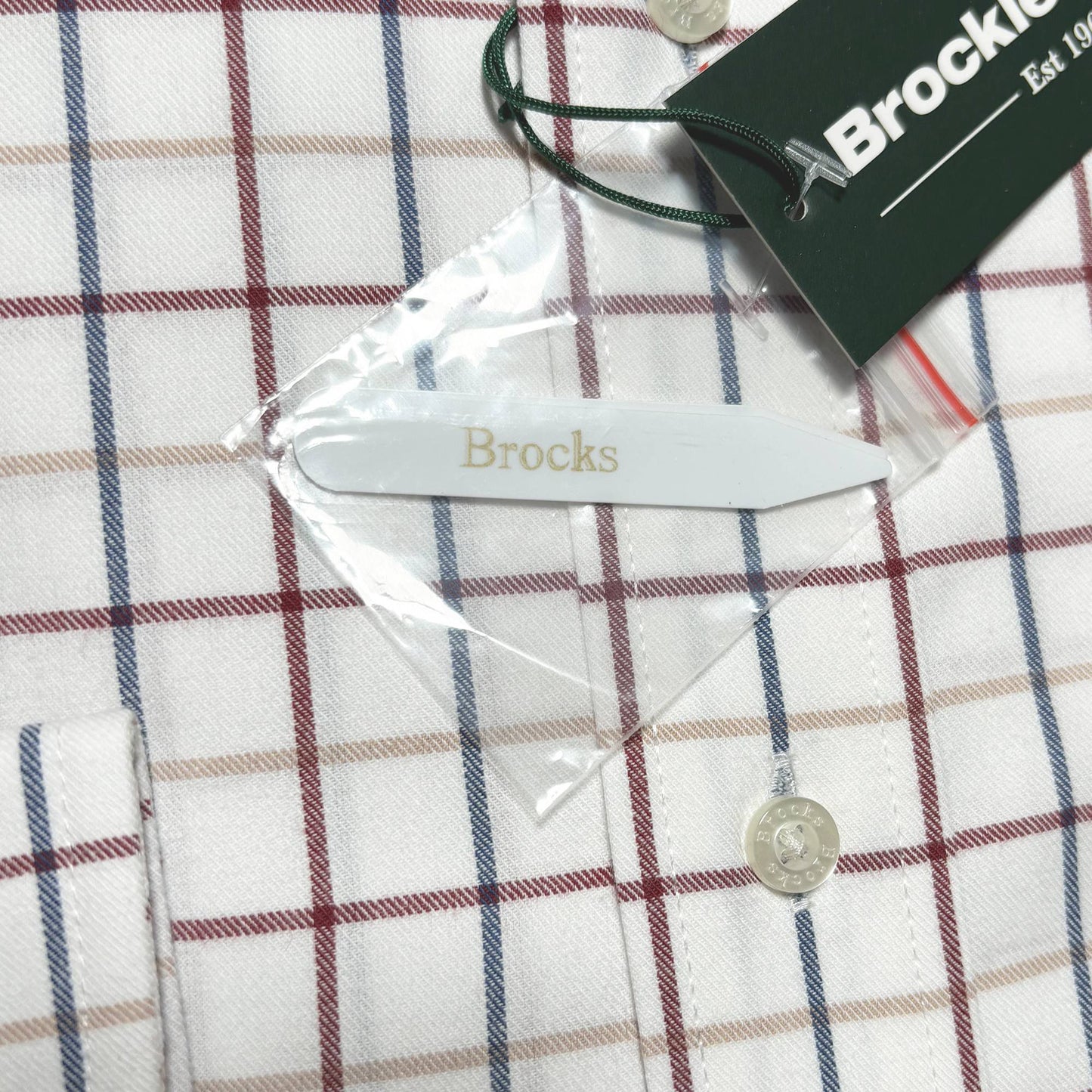 Wensleydale Tattersall Check Shirt Red
