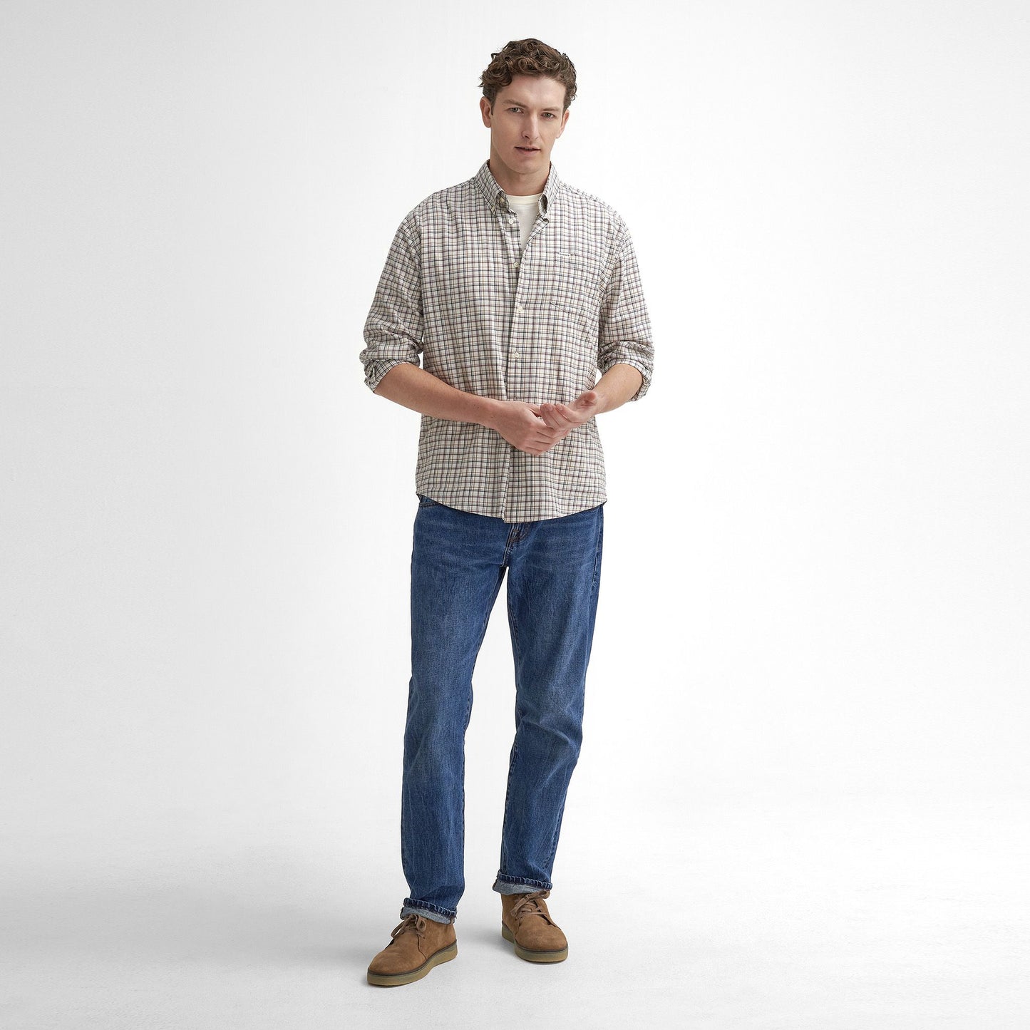 Ashton Regular Tattersall Shirt