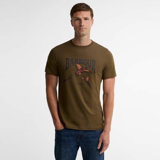 Pheasant Graphic Tailored T-Shirt
