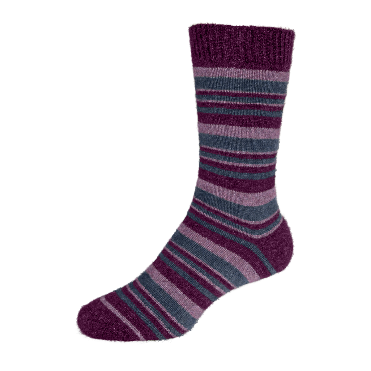 Possum Merino Stripe Sock