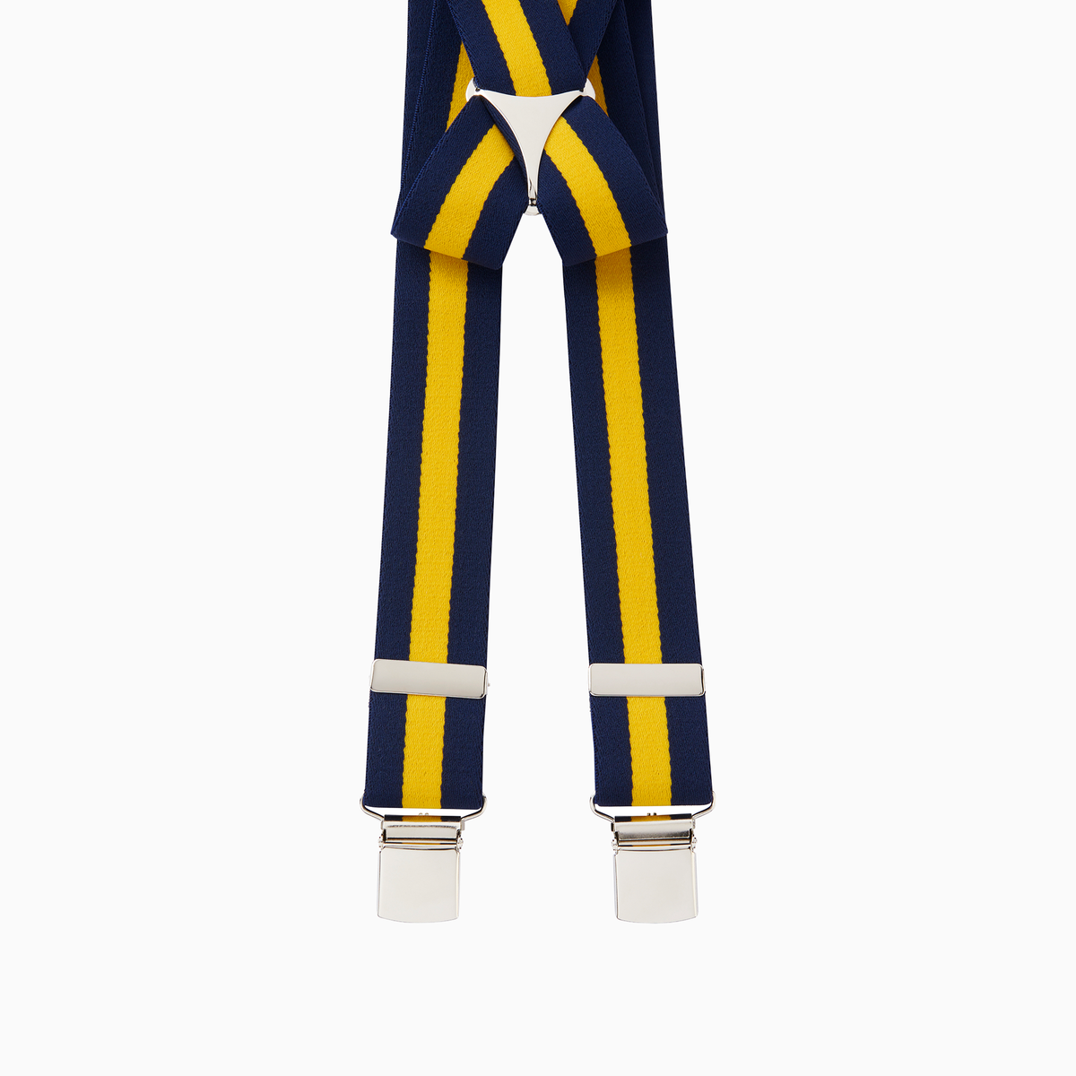 Regimental Stripe Clip End Braces
