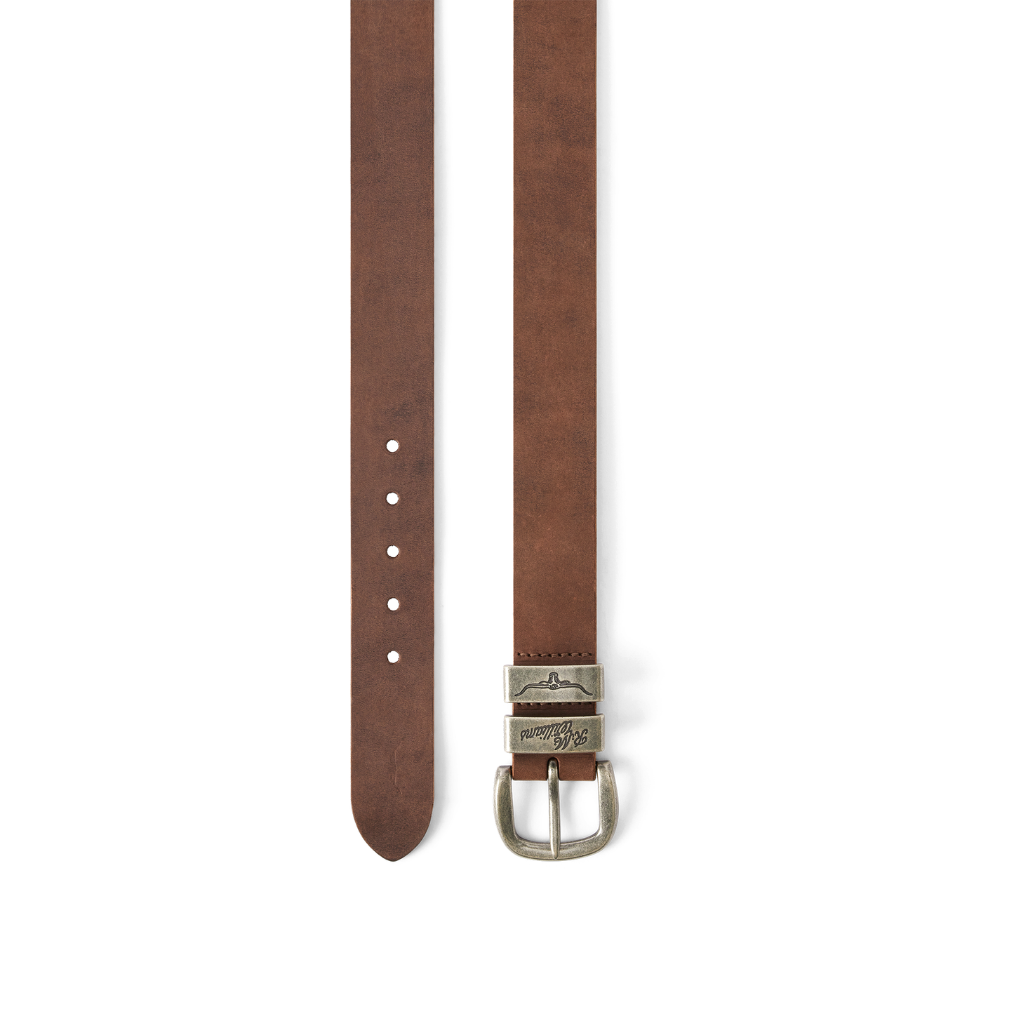 Drover Belt Silver Buckle