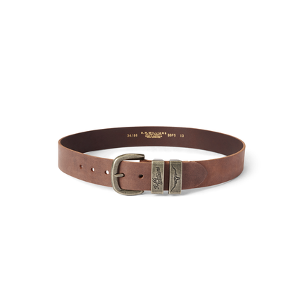 Drover Belt Silver Buckle
