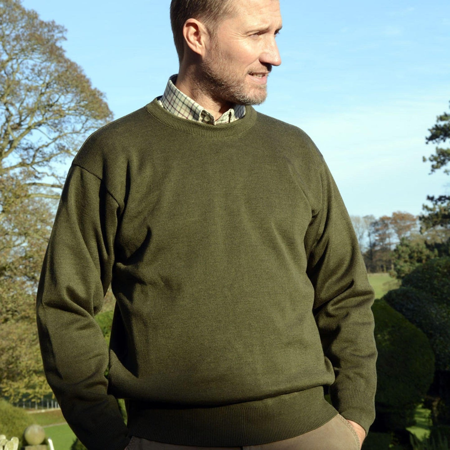Merino Crew Neck Sweater
