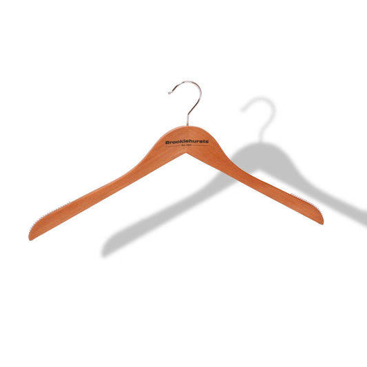 Brocklehursts Wooden Shirt Hangers