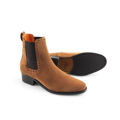 Brogued Chelsea Boot