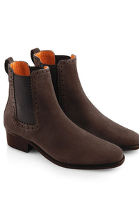 Brogued Chelsea Boot