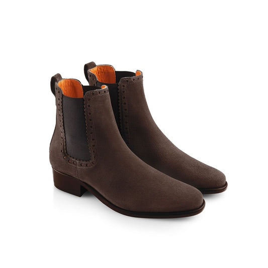 Brogued Chelsea Boot