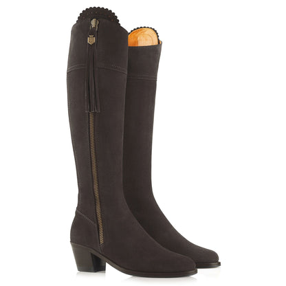 Heeled Suede Regina